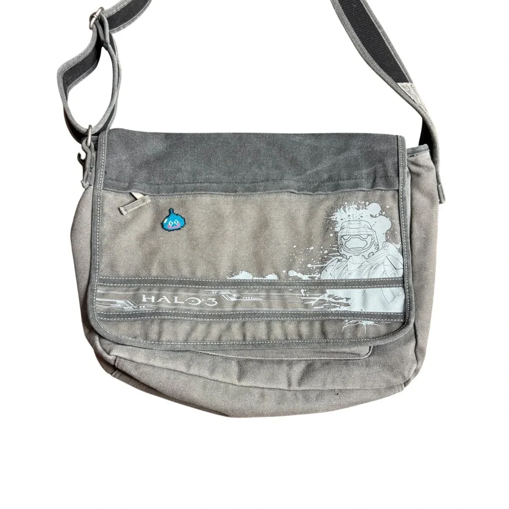 Halo 3 Messenger Bio World Bag Mens OS VTG